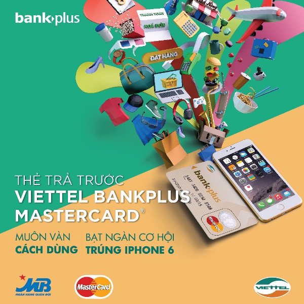 Trúng iPhone 6 mỗi ngày cùng thẻ Blankplus MasterCard Trúng iPhone 6 mỗi ngày cùng thẻ Blankplus MasterCard